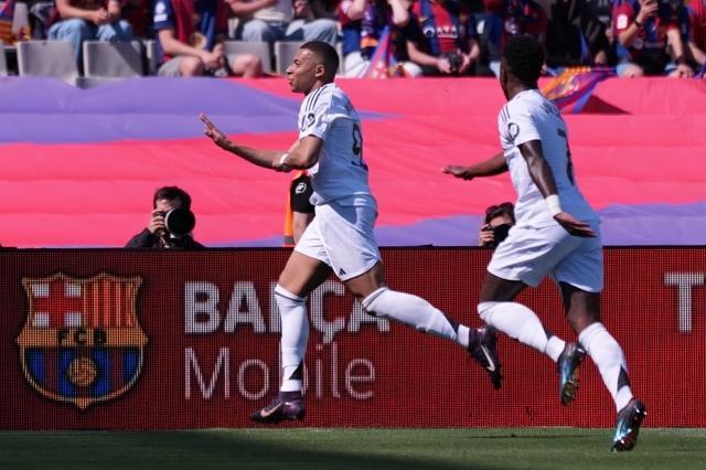 九游体育-姆巴佩3球难抵巴萨4杀,皇马唯以换帅抗衡拉马西亚