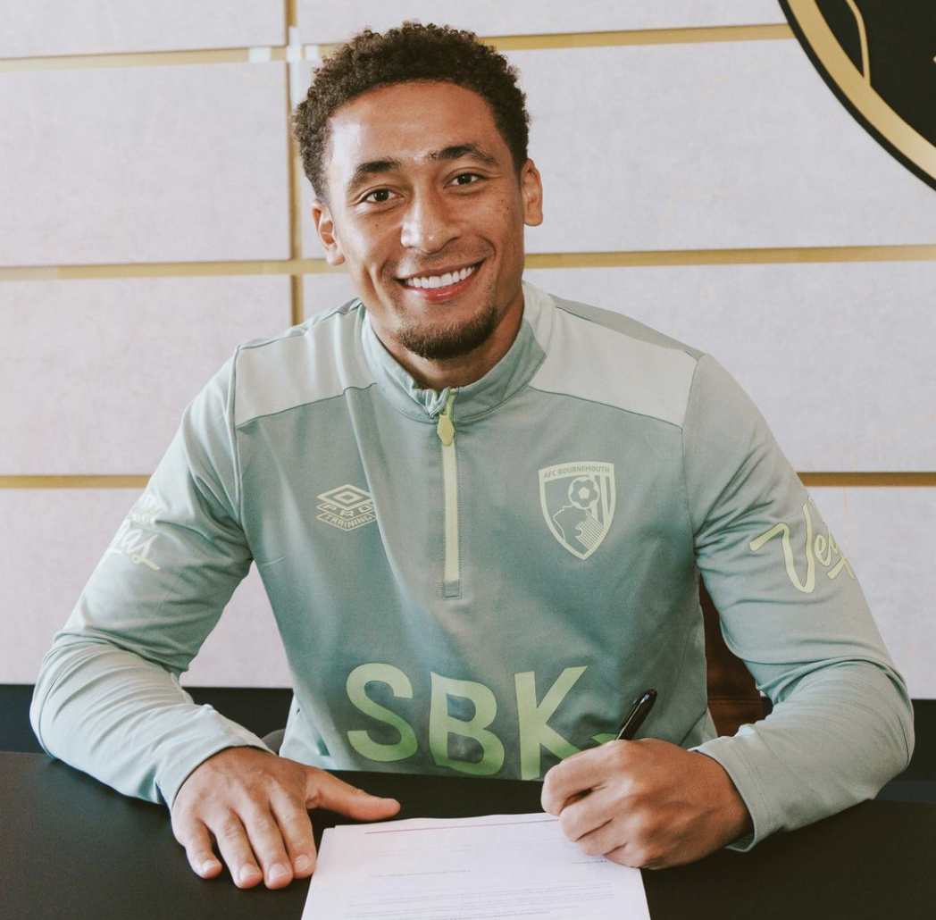 官方:塔韦尼耶与伯恩茅斯续约至2029年