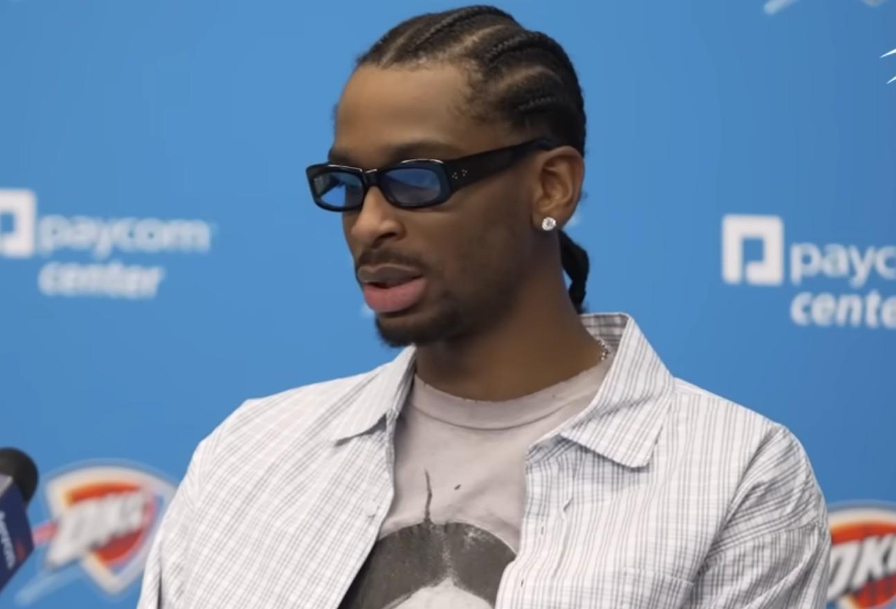 九游体育-连续得分20+纪录险终结!SGA:我不在乎这些,赢球才是一切